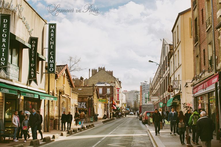 Antique shopping at the Marché aux Puces de Saint-Ouen in Paris, Europe's largest flea market