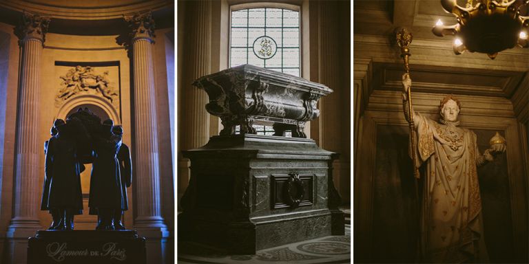 Paris Army Museum, also known as the Musée de l'Armée, photographed by Paris wedding photographer Stacy Reeves for L'amour de Paris