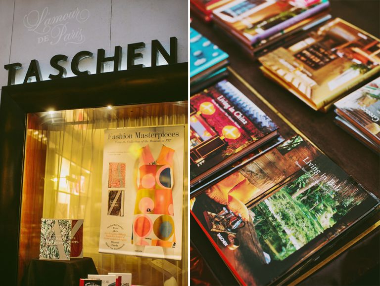 The famous Taschen Bookstore in Saint Germain des Pres in Paris