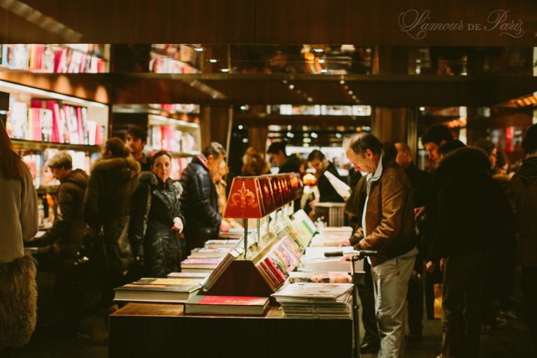 The famous Taschen Bookstore in Saint Germain des Pres in Paris