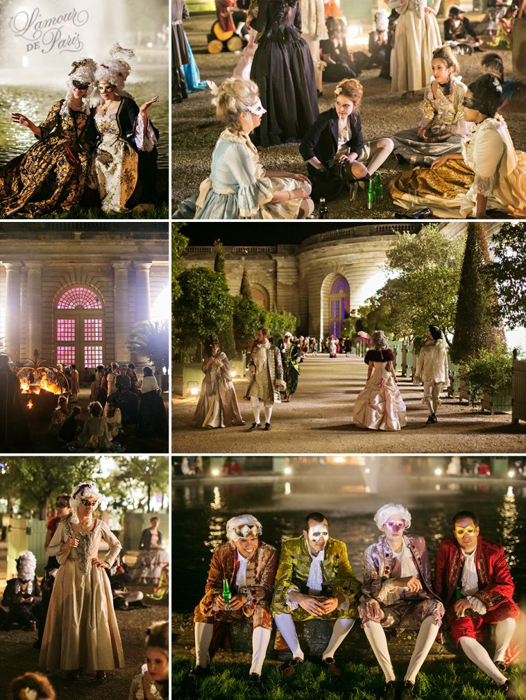 The Grand Masked Ball of Kamel Ouali, costumed masquerade ball held in the Orangerie of the Versailles Palace near Paris