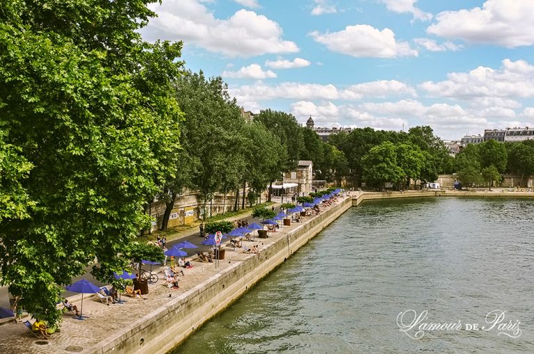 Photos of Paris Plages by Paris photographer Stacy Reeves