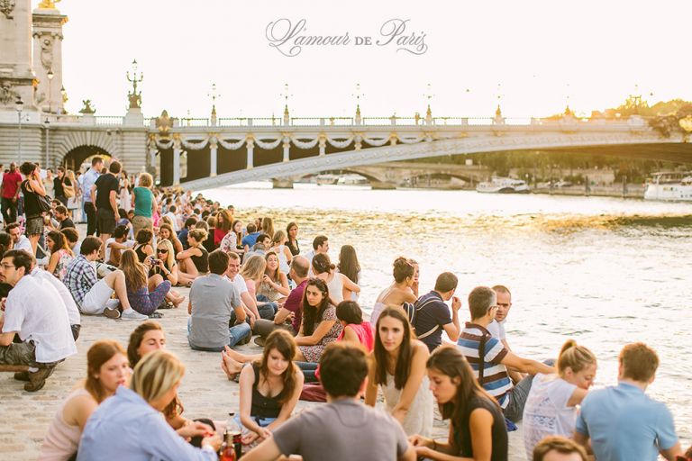 Photos of Paris Plages by Paris photographer Stacy Reeves