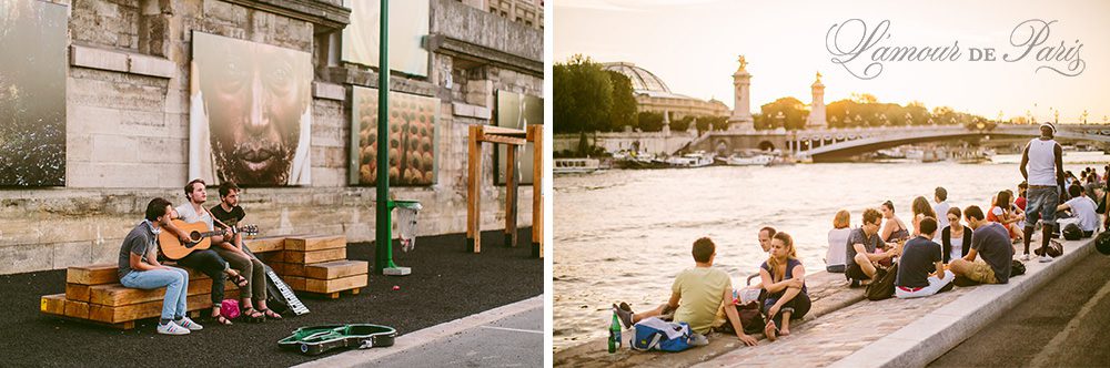 Photos of Paris Plages by Paris photographer Stacy Reeves