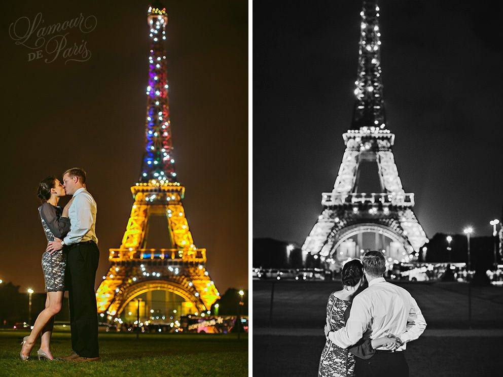 Paris portrait photo session around Montmartre, Louvre, and the Eiffel Tower by Paris photographer Stacy Reeves for Lamour de Paris