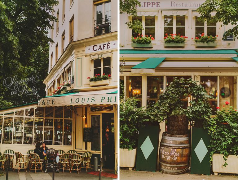 Cafe Louis Philippe in Paris