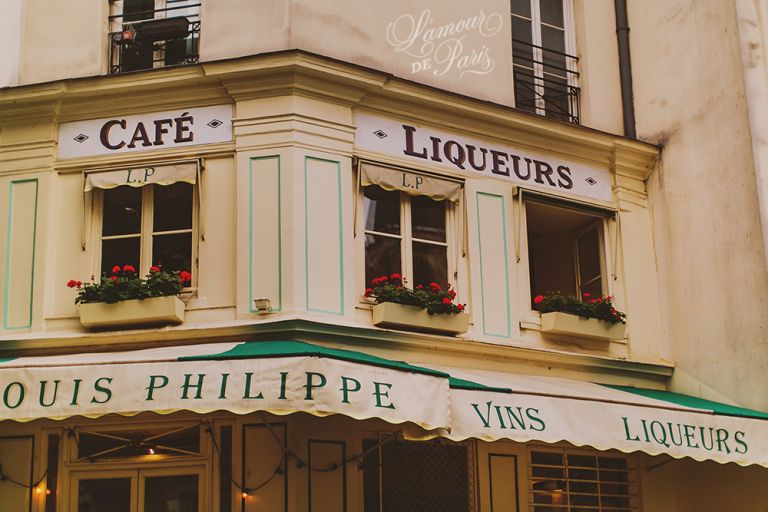 Cafe Louis Philippe in Paris