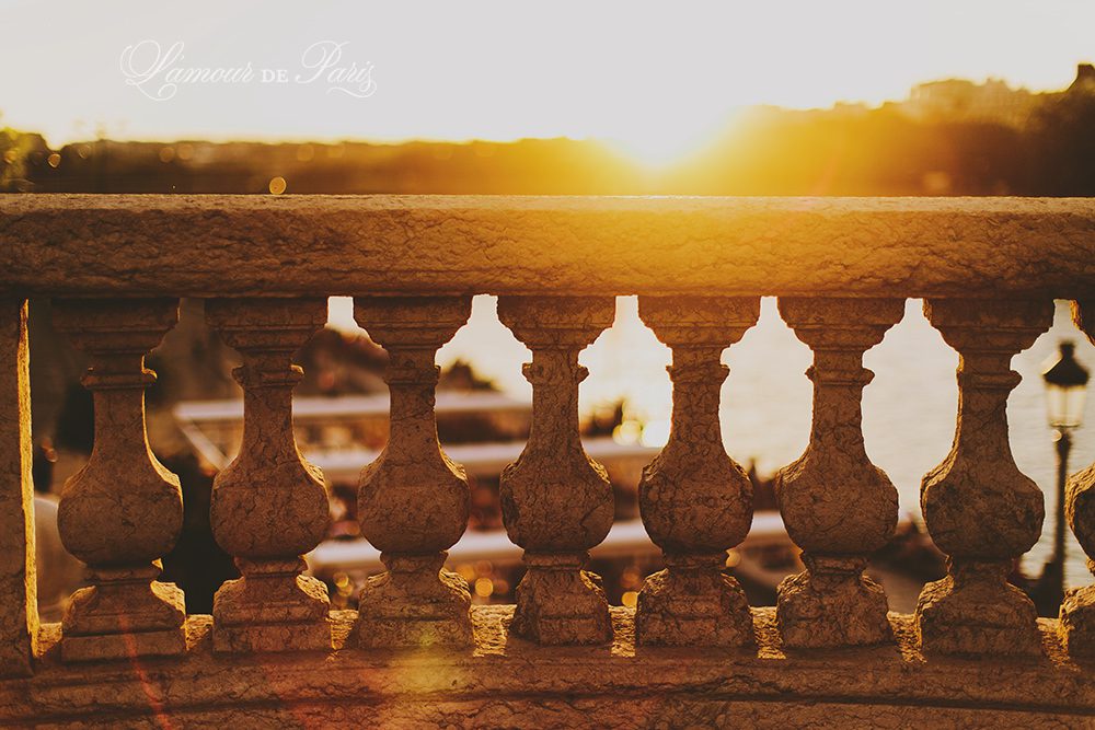 Paris at Sunset by photographer Stacy Reeves