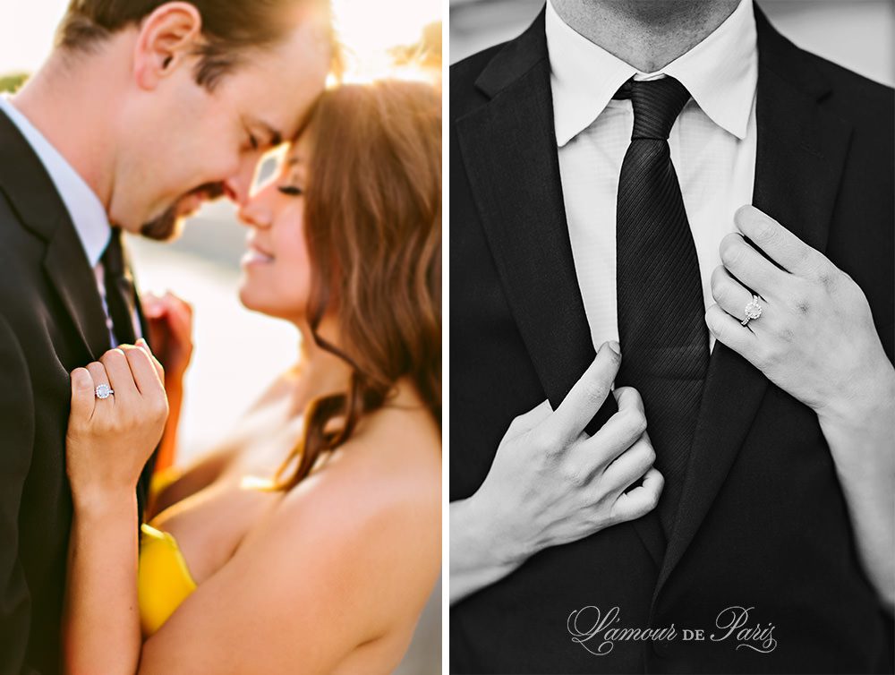 Paris engagement photo session