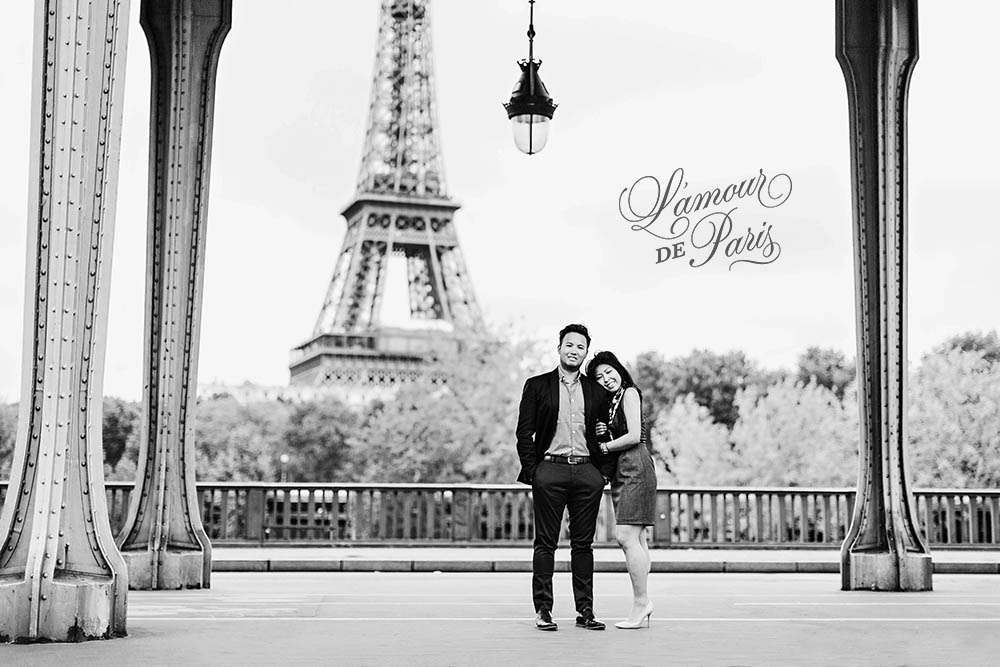 Surprise Paris proposal and portrait photo session