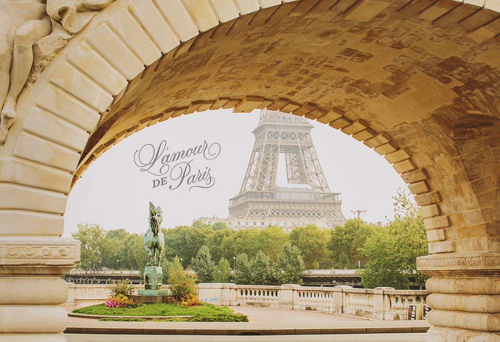 Pont Bir Hakeim Inception Bridge in Paris France