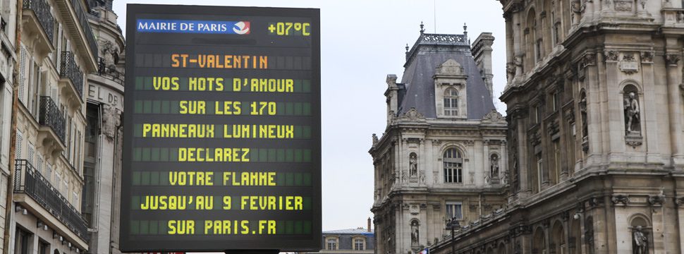 paris valentine's day message