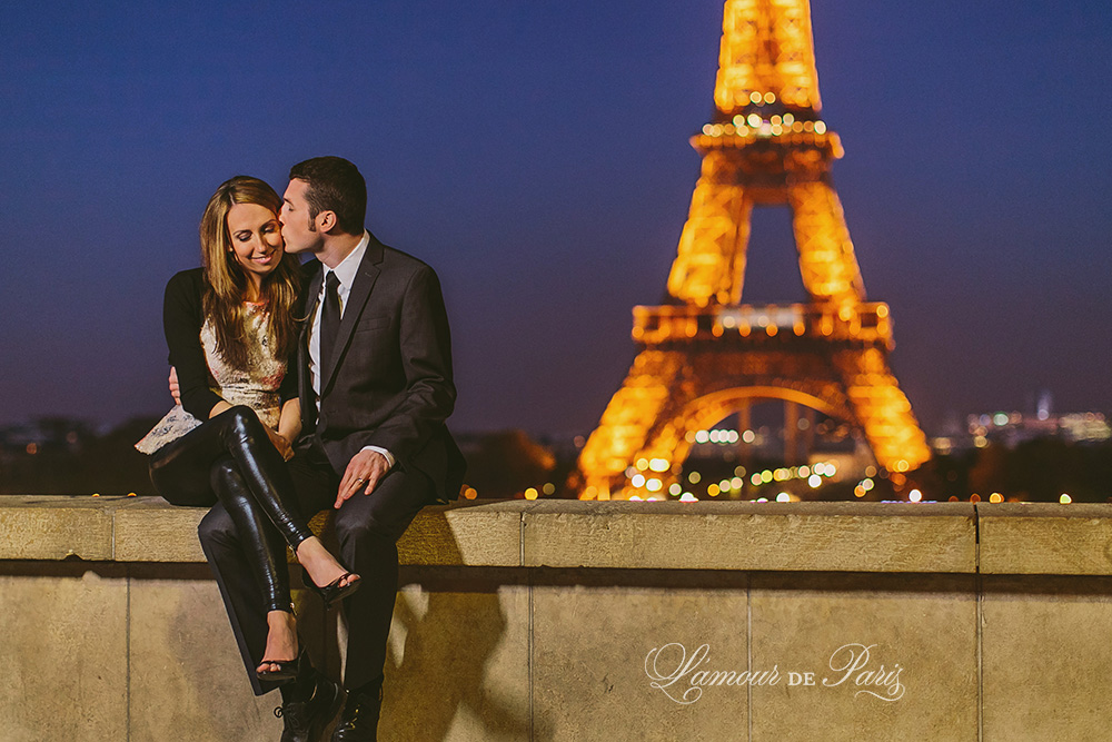 Nighttime Paris Portraits L Amour De Paris Romantic Parisian