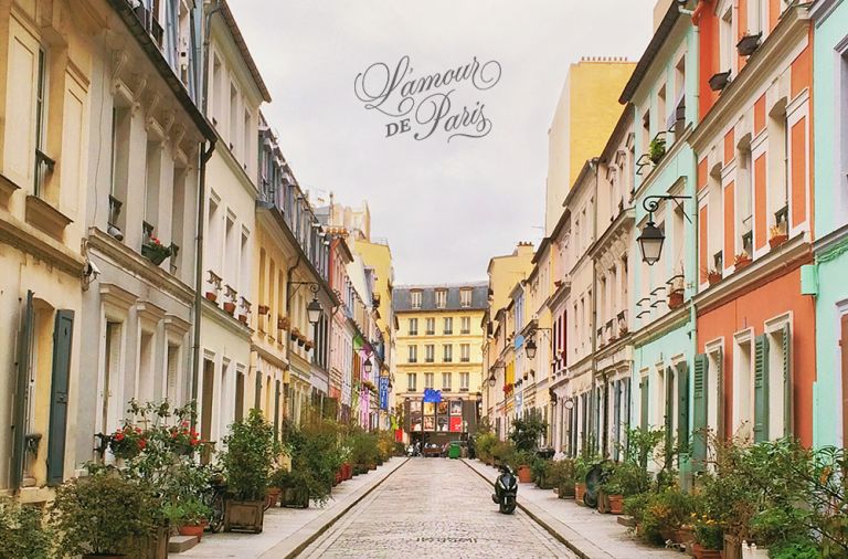 Rue Cremieux in Paris