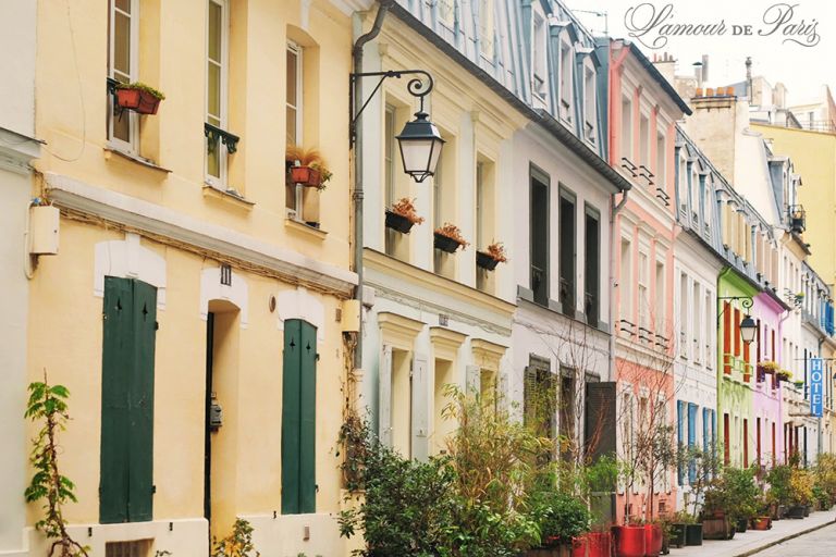 Rue Cremieux in Paris