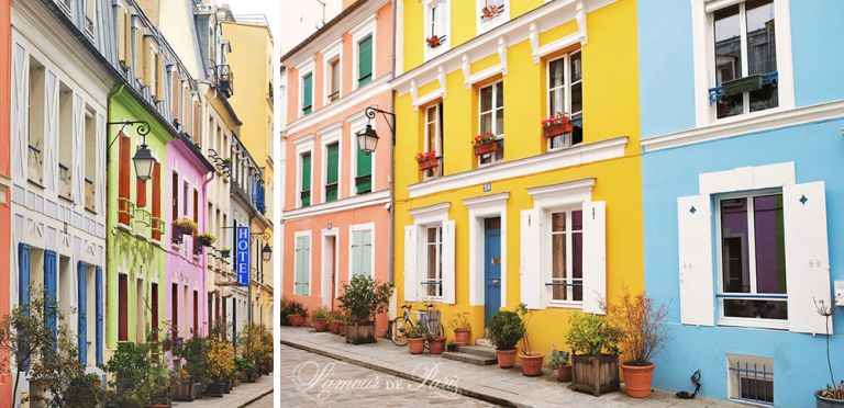 Rue Cremieux in Paris