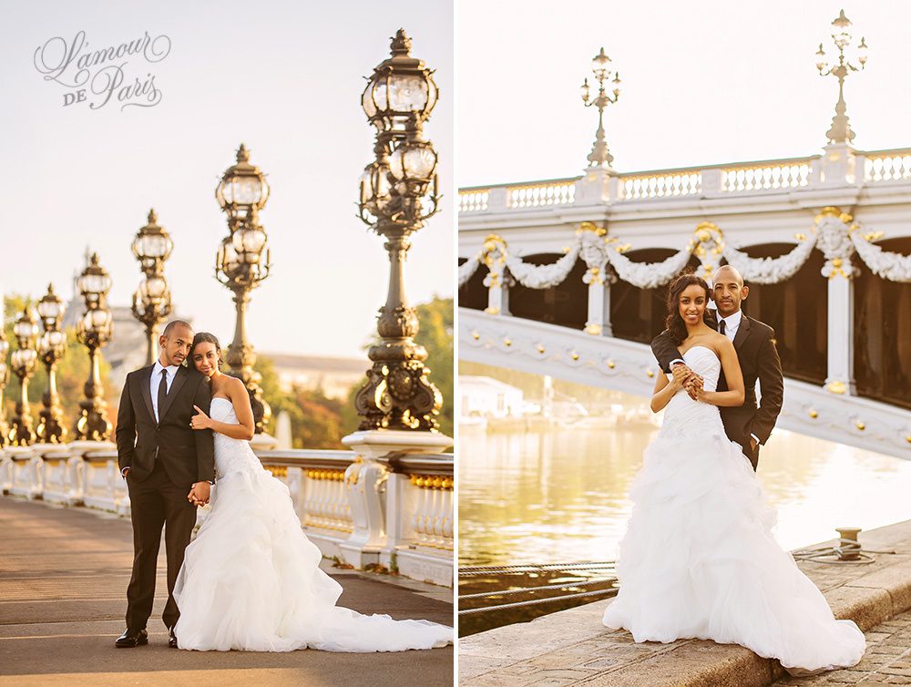 Stunning wedding photos in Paris by the Eiffel Tower by Lamour de Paris