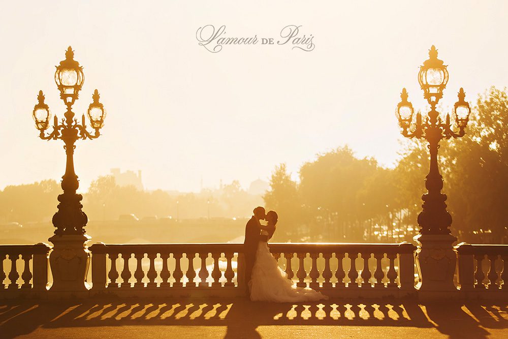 Stunning wedding photos in Paris by the Eiffel Tower by Lamour de Paris