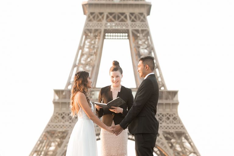 paris elopement officiant 