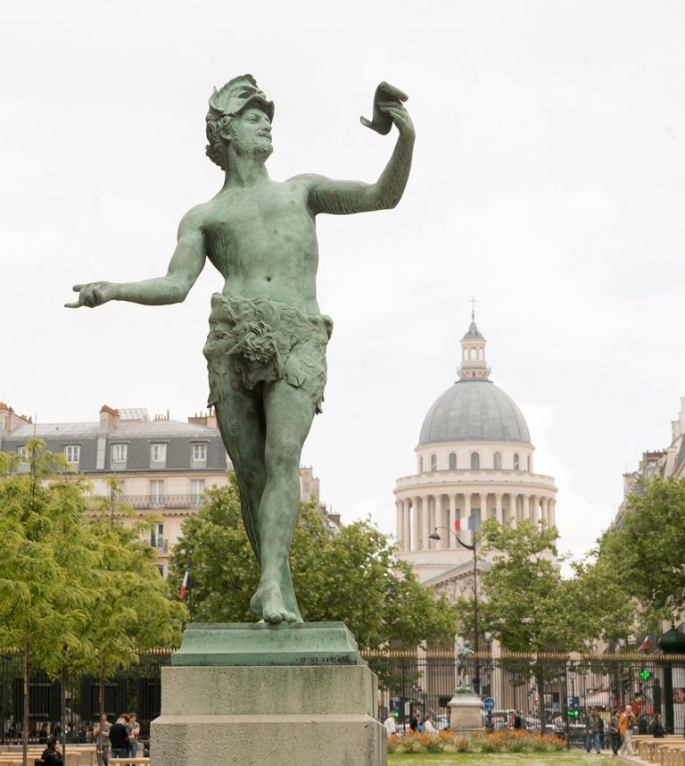 luxembourg garden paris pantheon