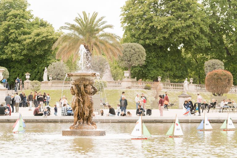 jardin du luxembourg garden fountain