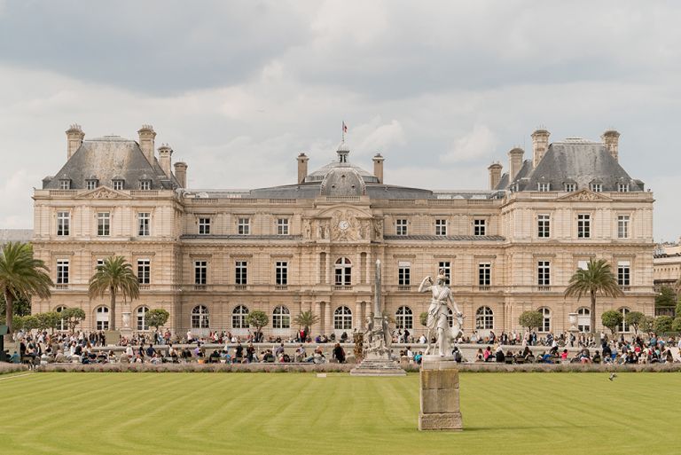 jardin du luxembourg garden overview