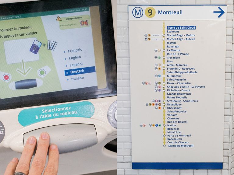 paris metro navigation