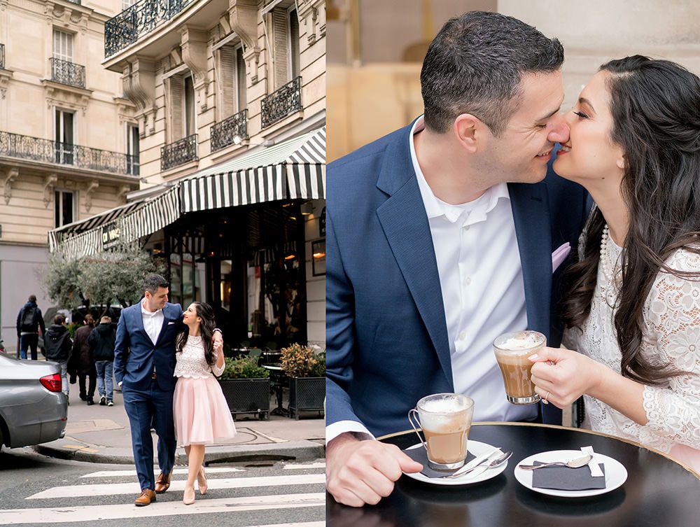 paris engagement photos cafe 02