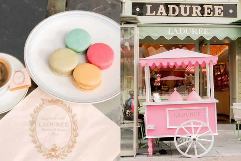 paris laduree macaroons