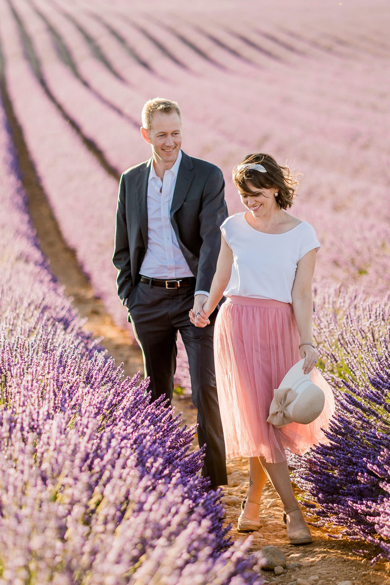 Paris Photographers in Lavender Fields of Provence