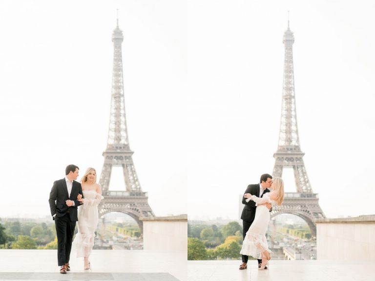 paris engagement Pictures at the eiffel tower 02