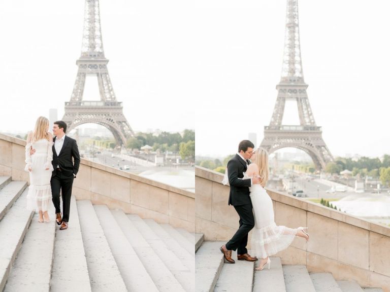 paris engagement Pictures at the eiffel tower 03