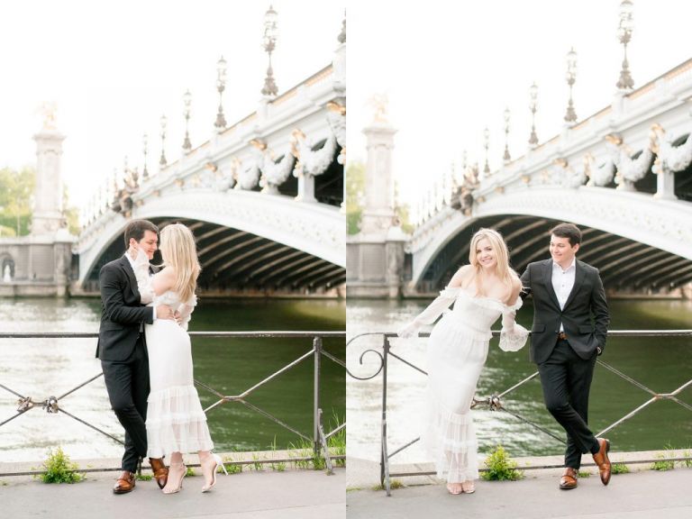 paris engagement pictures at pont alexandre 02