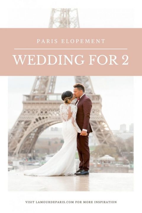 planning an elopement in paris