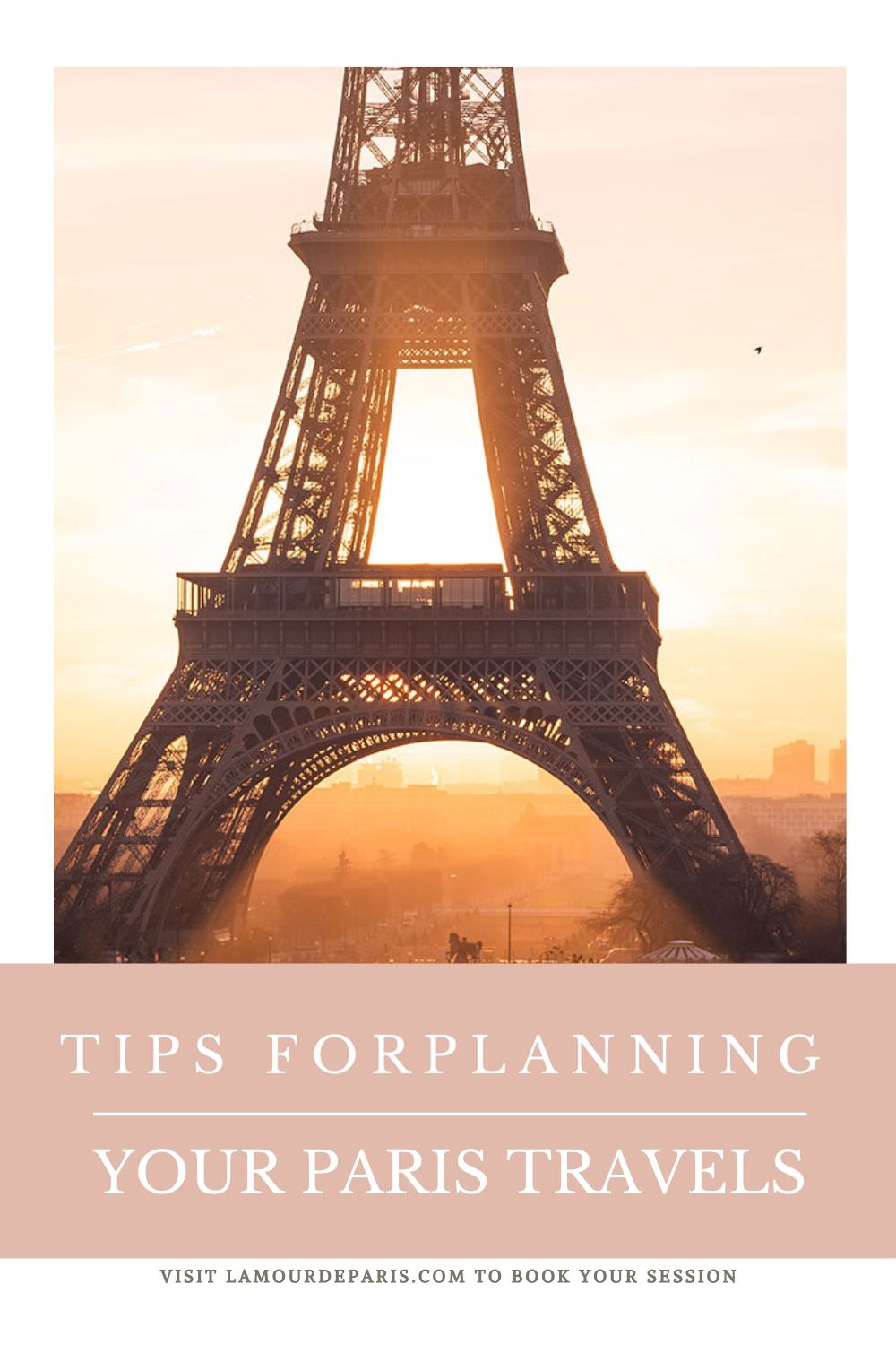 tips for planning paris travel