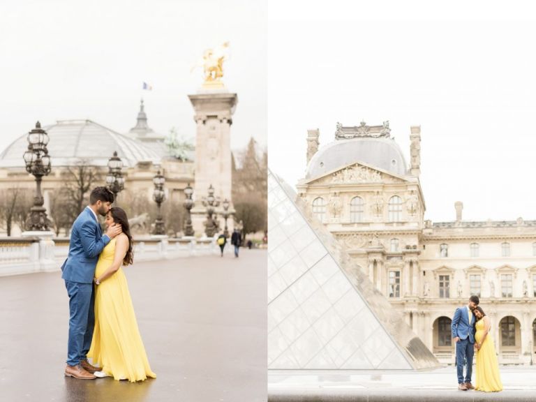 paris maternity photos at the louvre