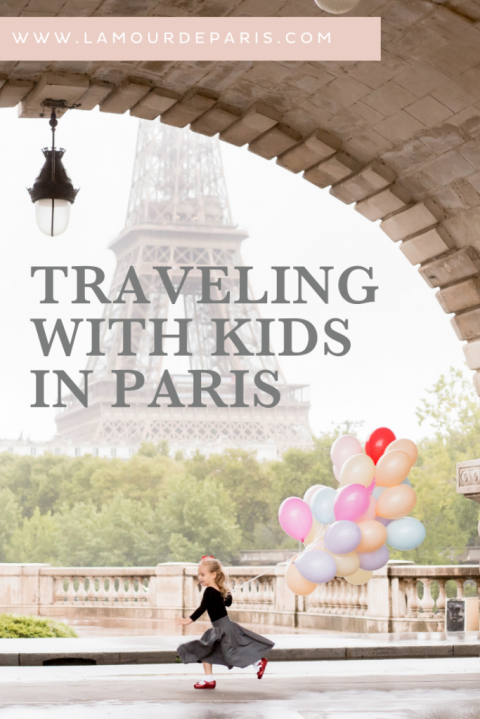 traveling with kids in paris