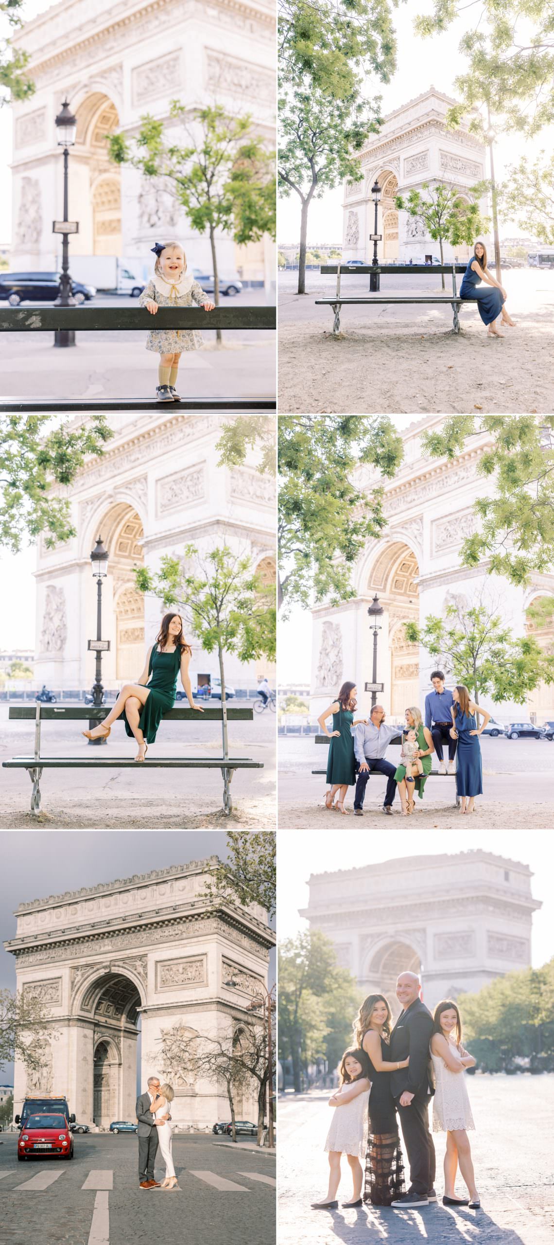 paris photo location arc de triomphe