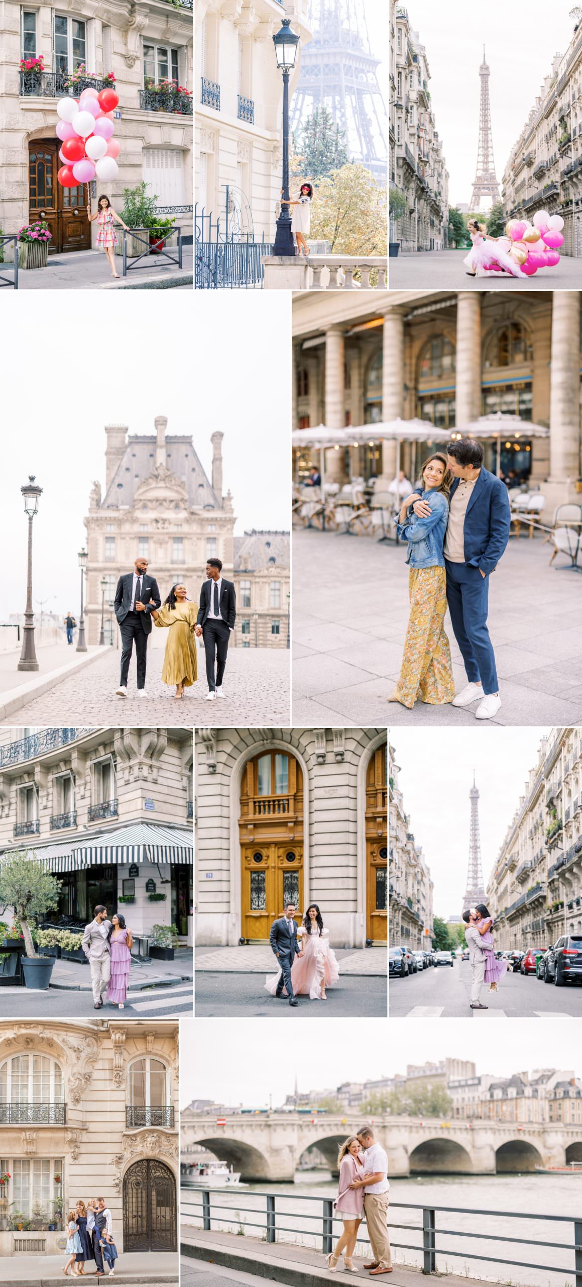 paris photo location street scenes