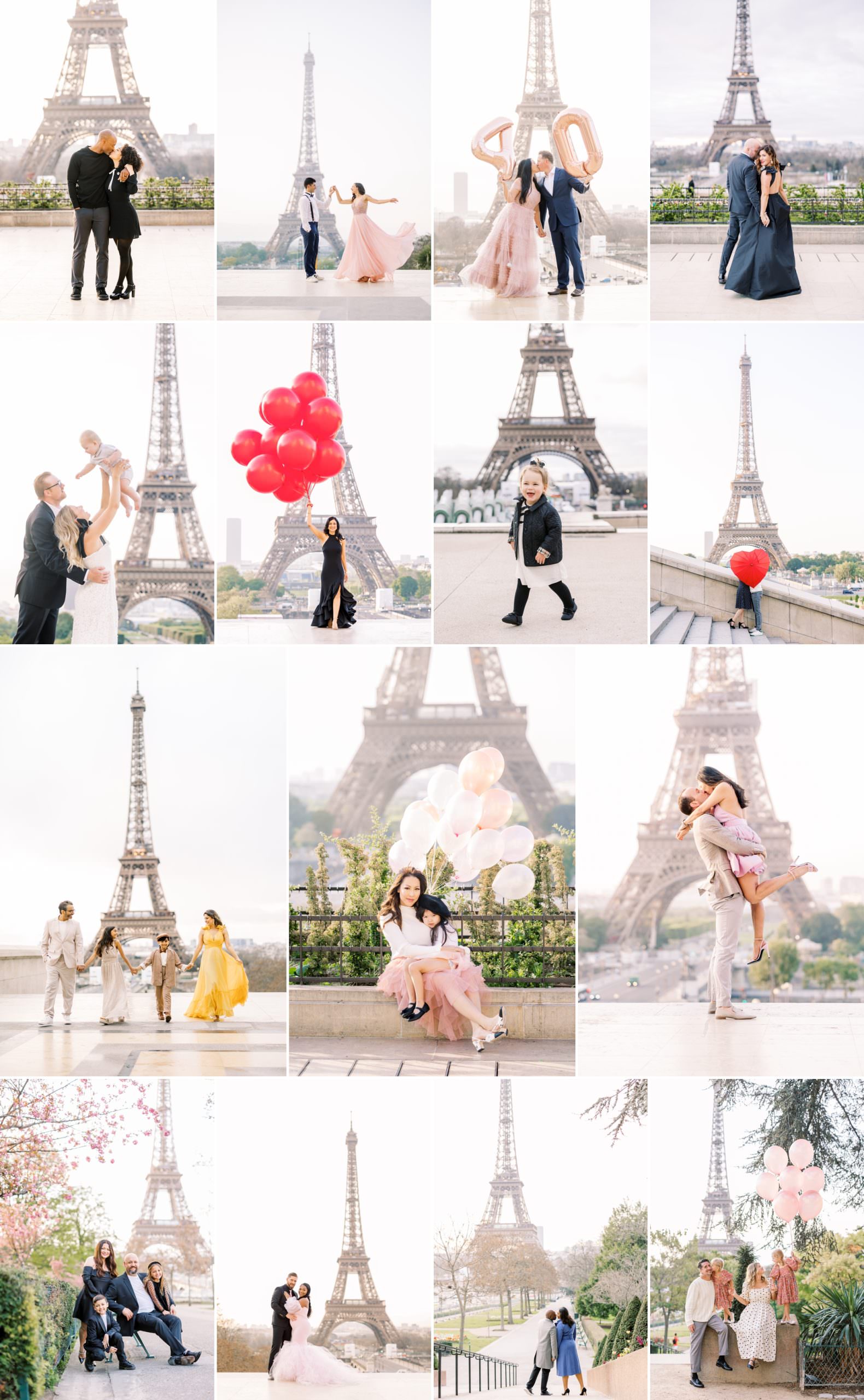 paris photo session eiffel tower location trocadero